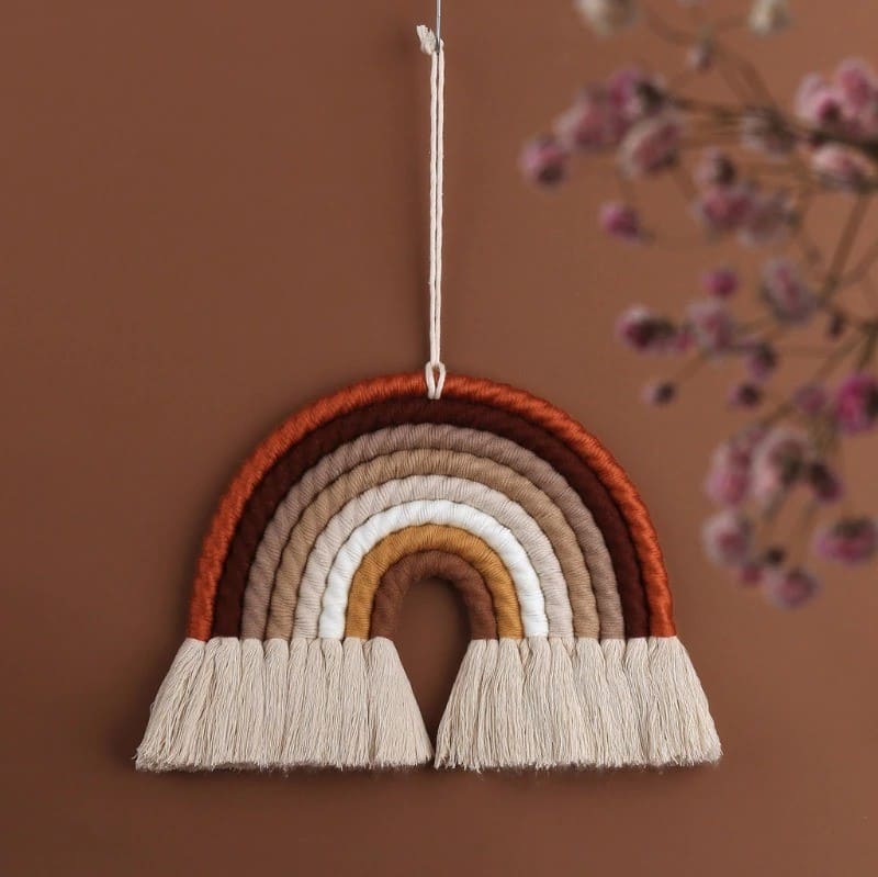 Arc-en-ciel en Macramé Terracotta Bliss Esprit Macramé