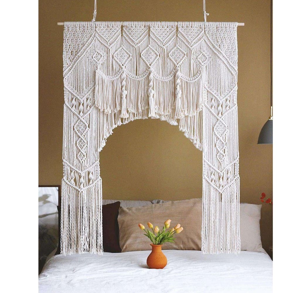 Arche de Mariage en Macramé Élégance Esprit Macramé