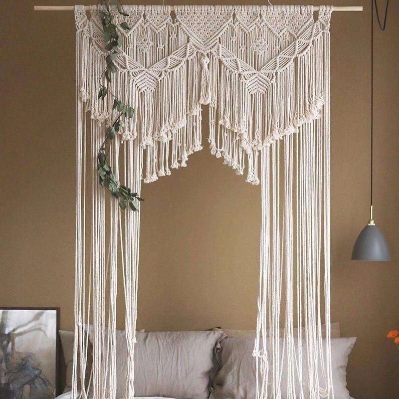 Arche de Mariage en Macramé Élégance Esprit Macramé