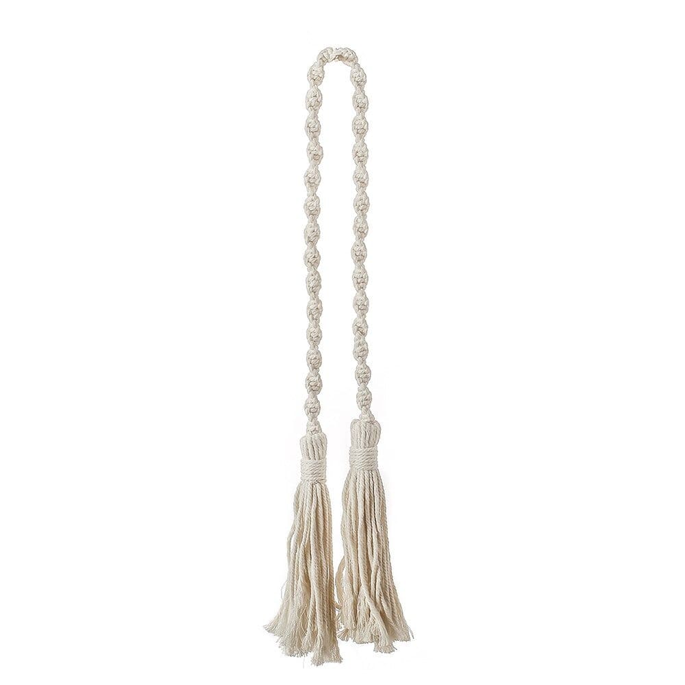 Attache Rideau en Corde de Macramé Élégante Esprit Macramé