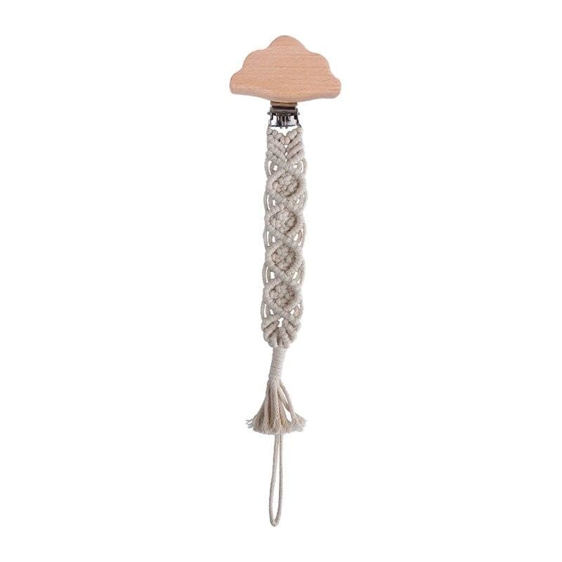 Attache-tétine Macramé Élégance Esprit Macramé