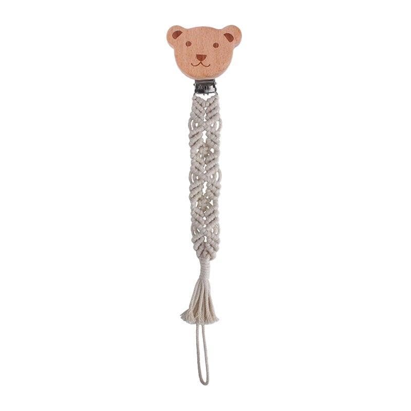 Attache-tétine Macramé Élégance Esprit Macramé