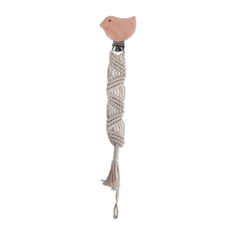 Attache-tétine Macramé Élégance Esprit Macramé