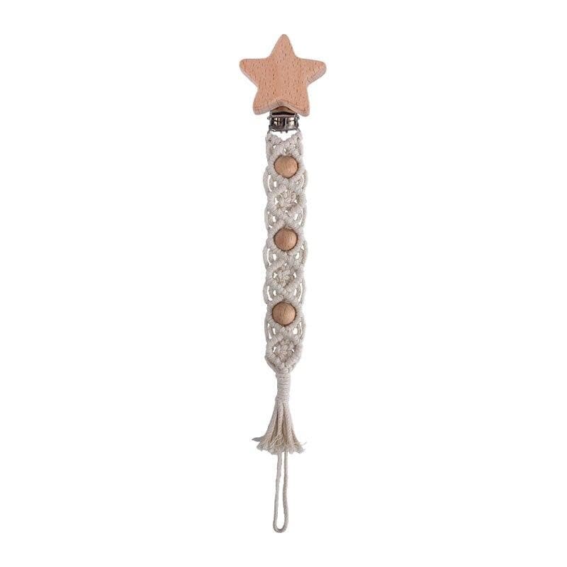 Attache-tétine Macramé Élégance Esprit Macramé