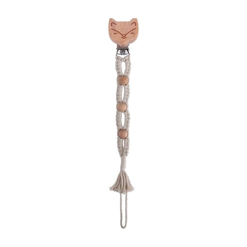 Attache-tétine Macramé Élégance Esprit Macramé