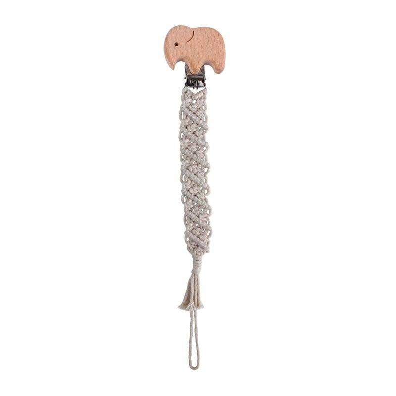 Attache-tétine Macramé Élégance Esprit Macramé
