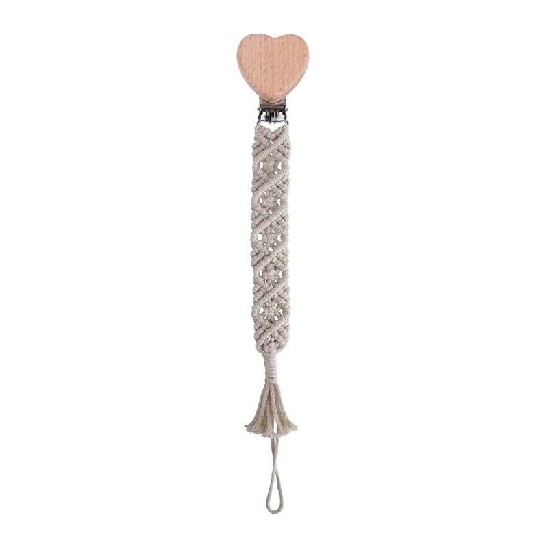 Attache-tétine Macramé Élégance Esprit Macramé