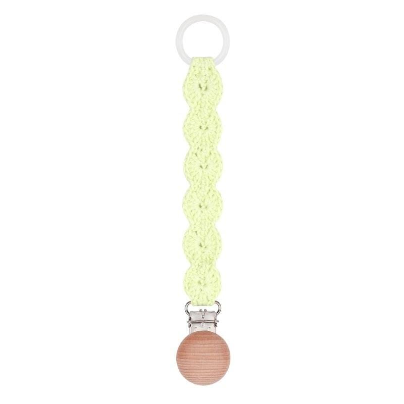 Attache Tétine Ronde en Macramé Élégance Esprit Macramé