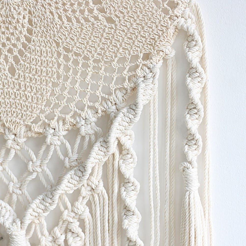 Attrape-Rêves Bohème en Macramé pour un Mariage Unique Esprit Macramé