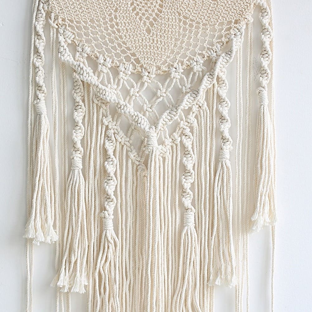 Attrape-Rêves Bohème en Macramé pour un Mariage Unique Esprit Macramé