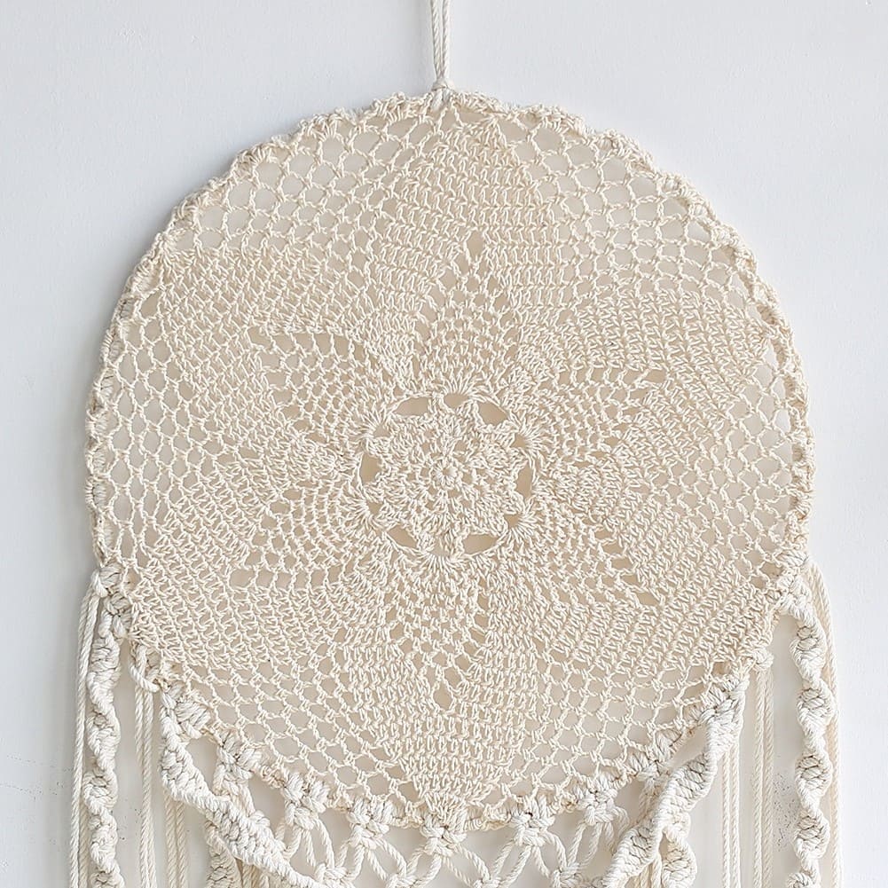 Attrape-Rêves Bohème en Macramé pour un Mariage Unique Esprit Macramé