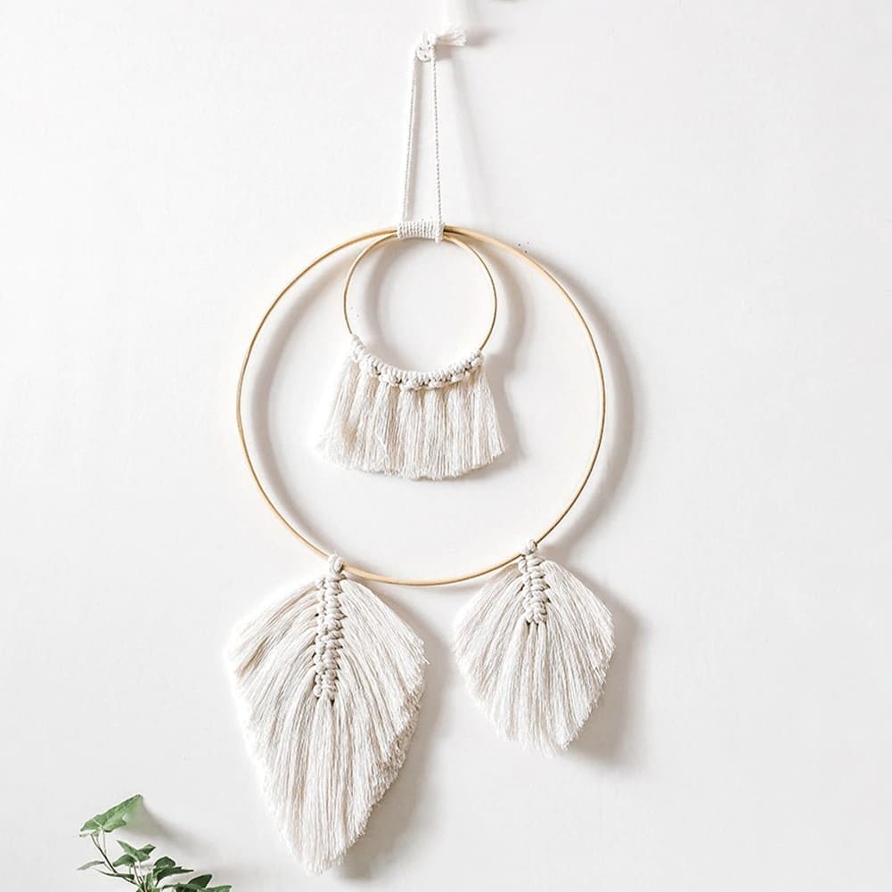 Attrape-Rêves en Macramé pour une Décoration de Chambre Unique Esprit Macramé