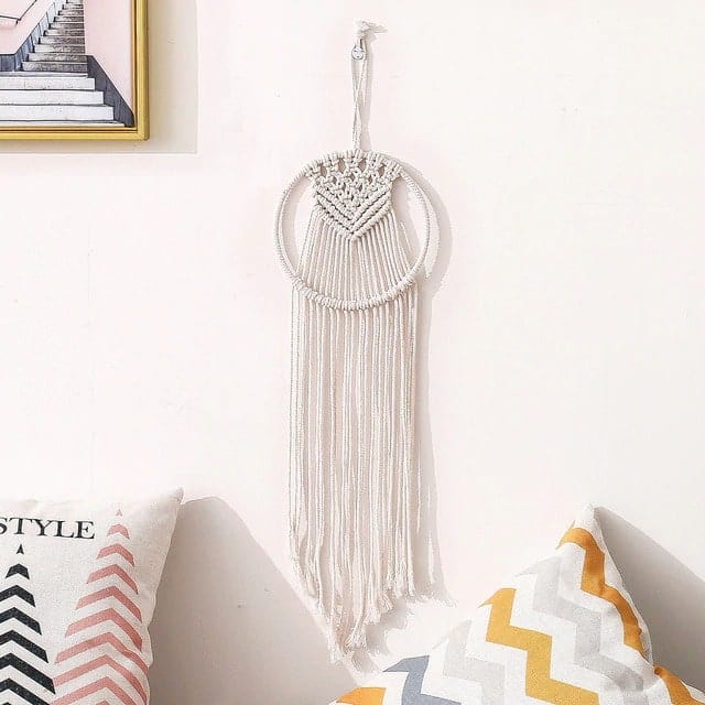 Attrape-rêves en Macramé tendance Esprit Macramé