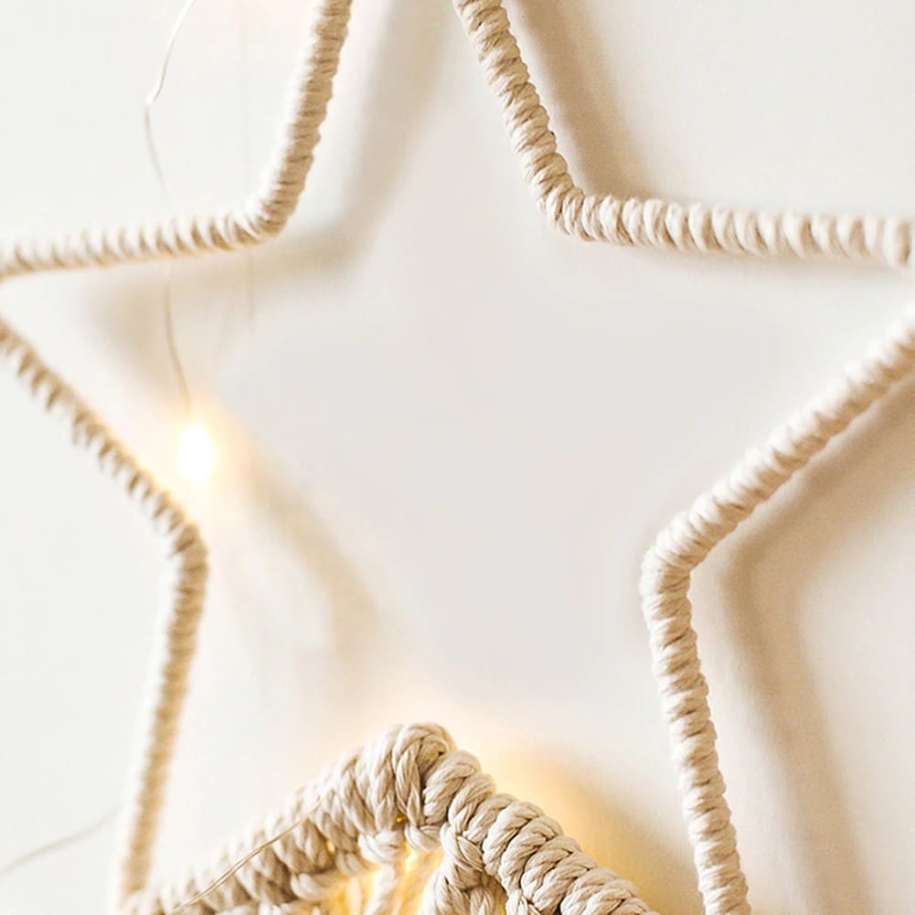 Attrape-Rêves Étoile en Macramé by Esprit Macramé Esprit Macramé