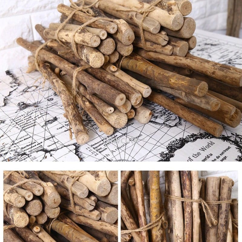Bois Élégant pour Macramé Esprit Macramé