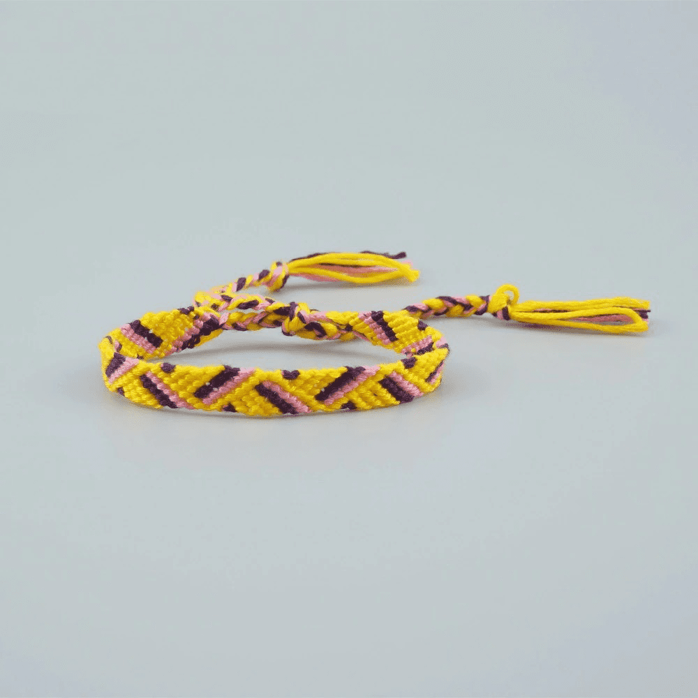 Bracelet Bohème en Macramé Éclatant Esprit Macramé
