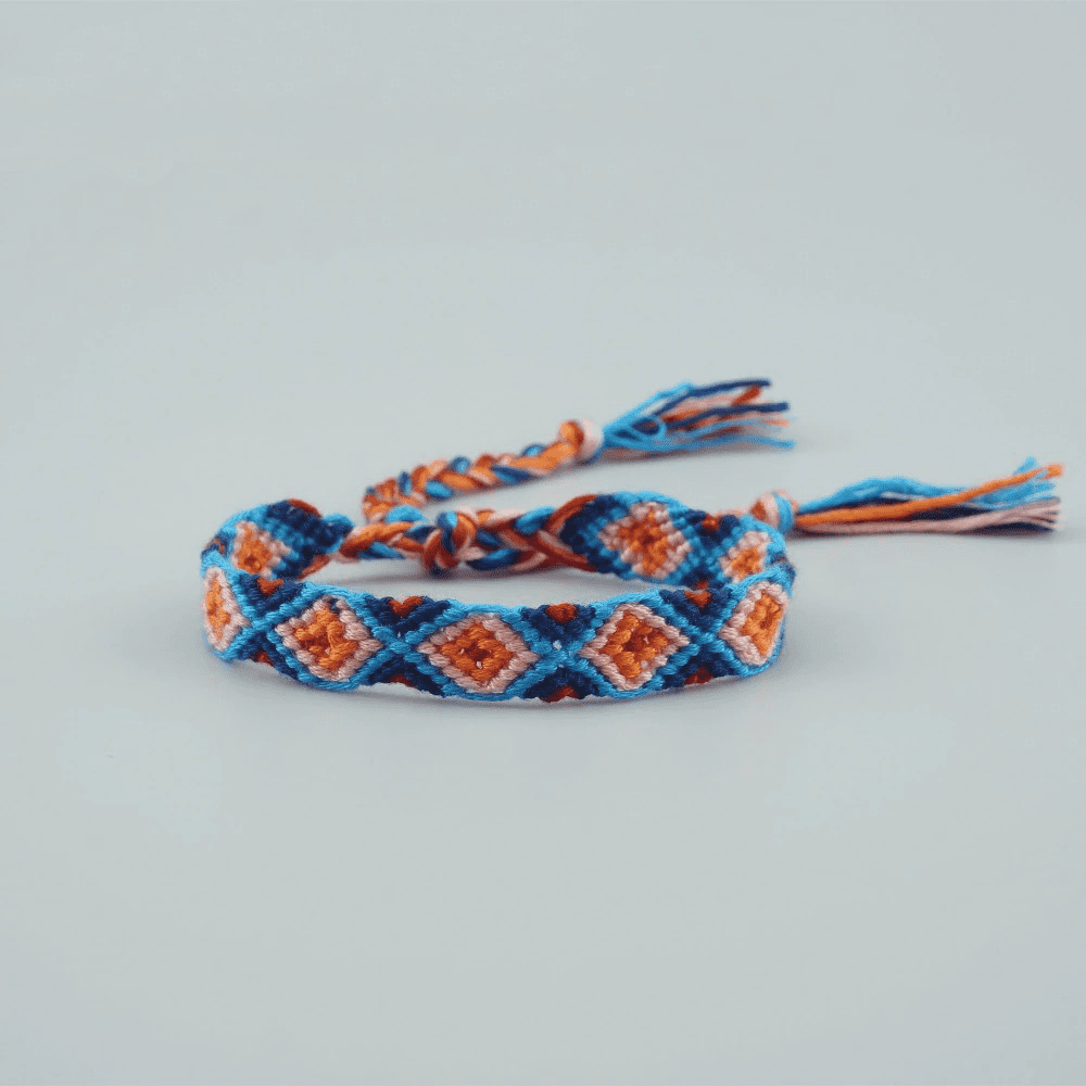 Bracelet Bohème en Macramé Éclatant Esprit Macramé