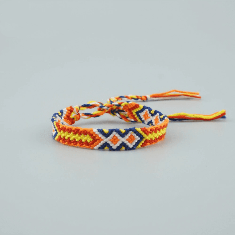 Bracelet Bohème en Macramé Éclatant Esprit Macramé