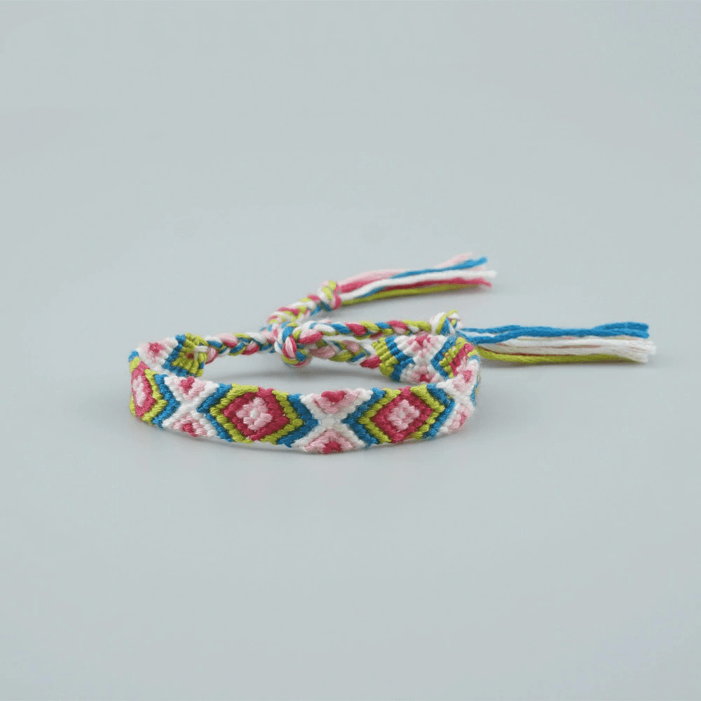 Bracelet Bohème en Macramé Éclatant Esprit Macramé