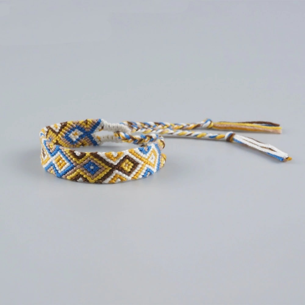 Bracelet Brésilien Émotion en Macramé Esprit Macramé