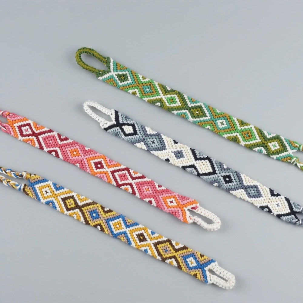 Bracelet Brésilien Émotion en Macramé Esprit Macramé