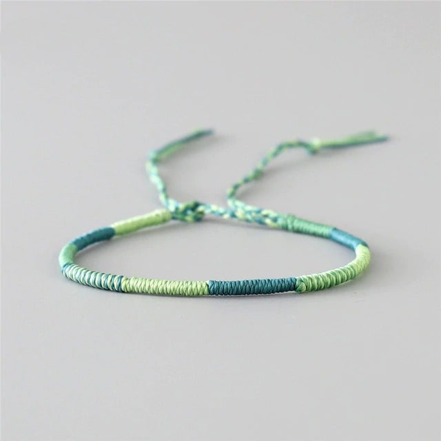 Bracelet d'Amitié Macramé Éclatant Esprit Macramé