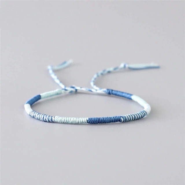 Bracelet d'Amitié Macramé Éclatant Esprit Macramé