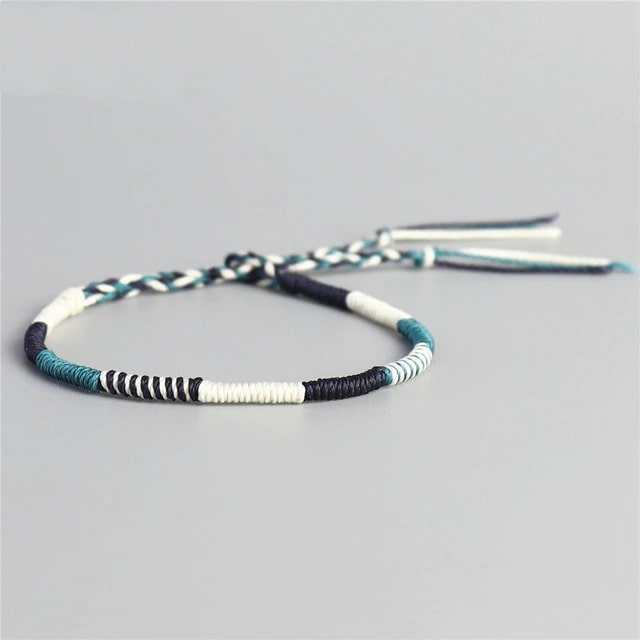 Bracelet d'Amitié Macramé Éclatant Esprit Macramé