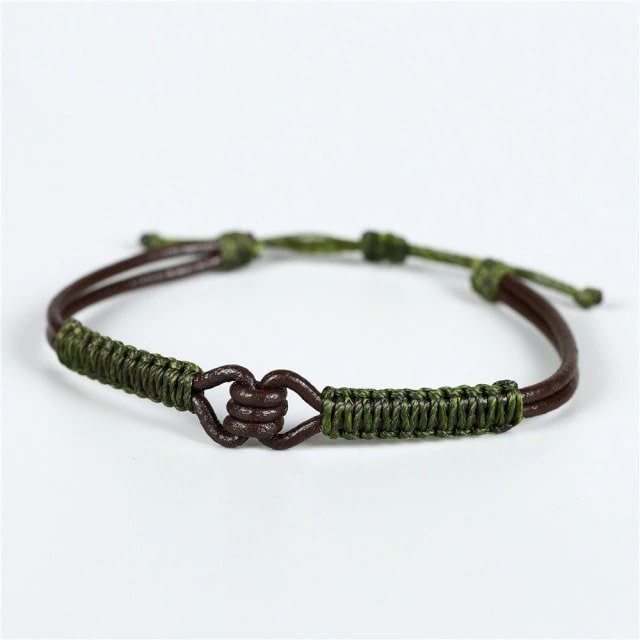 Bracelet Macramé Élégance Masculine Esprit Macramé