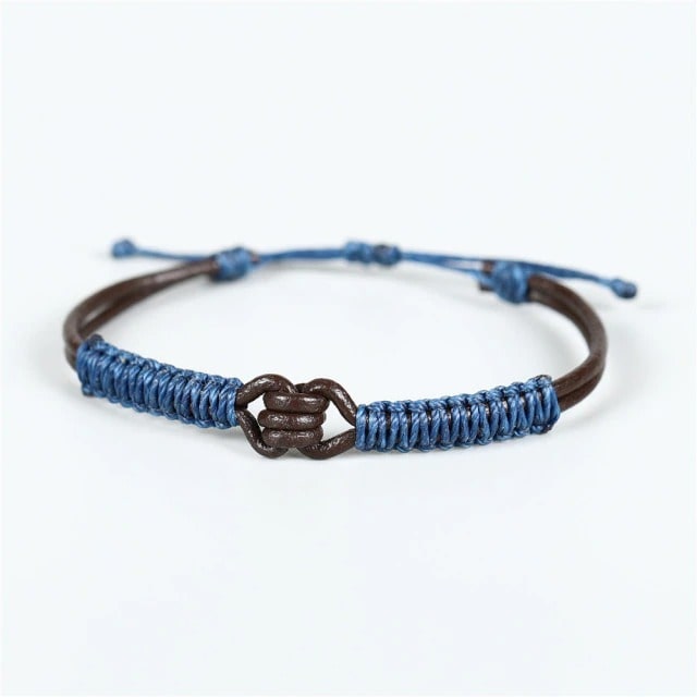 Bracelet Macramé Élégance Masculine Esprit Macramé