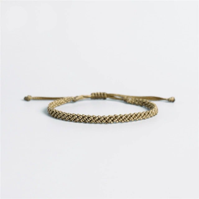 Bracelet Macramé Élégance Simple Esprit Macramé