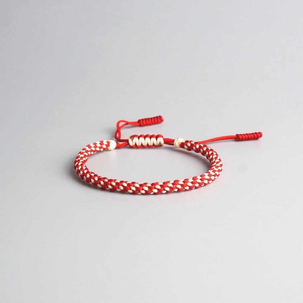 Bracelet Tressé En Macramé Élégance Esprit Macramé