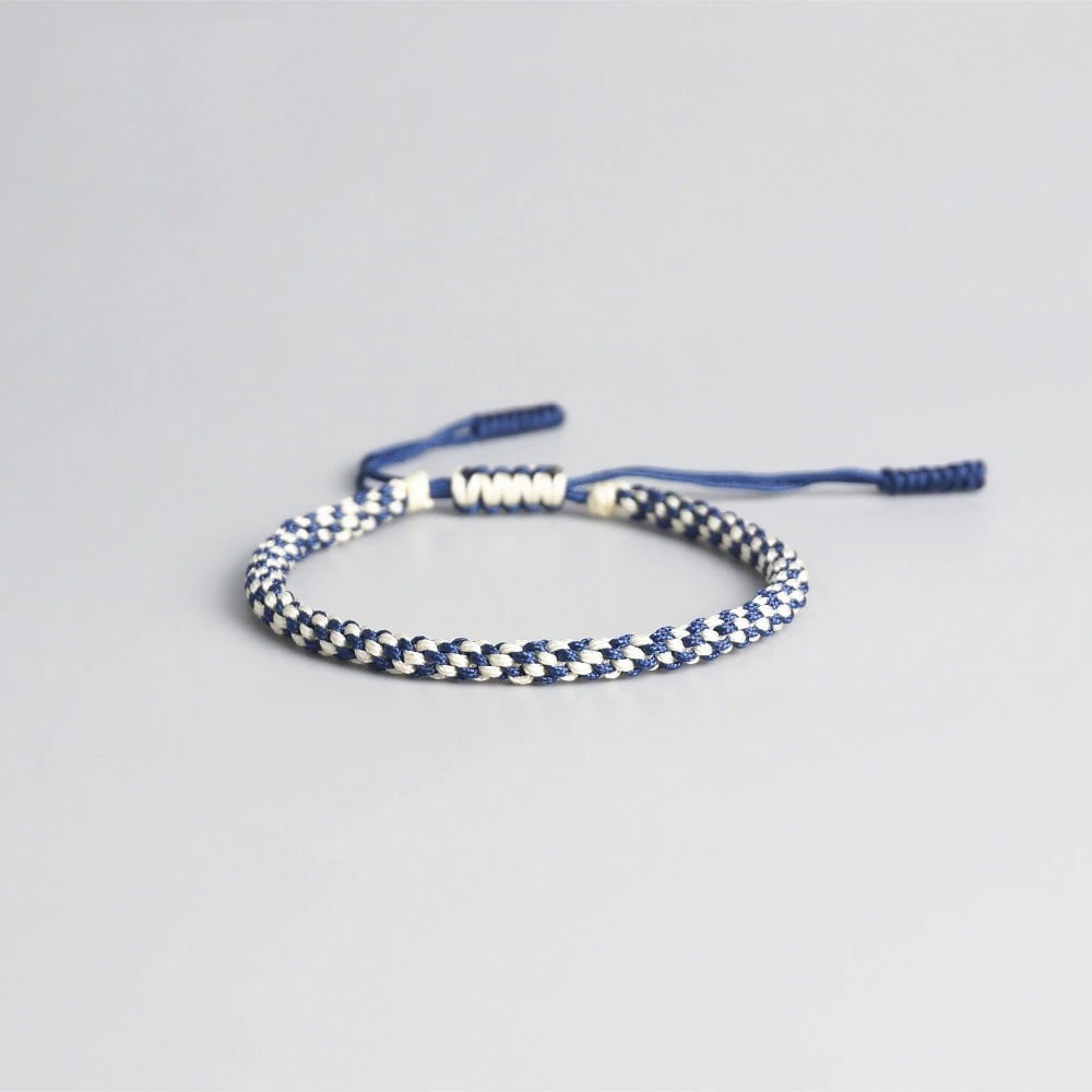 Bracelet Tressé En Macramé Élégance Esprit Macramé
