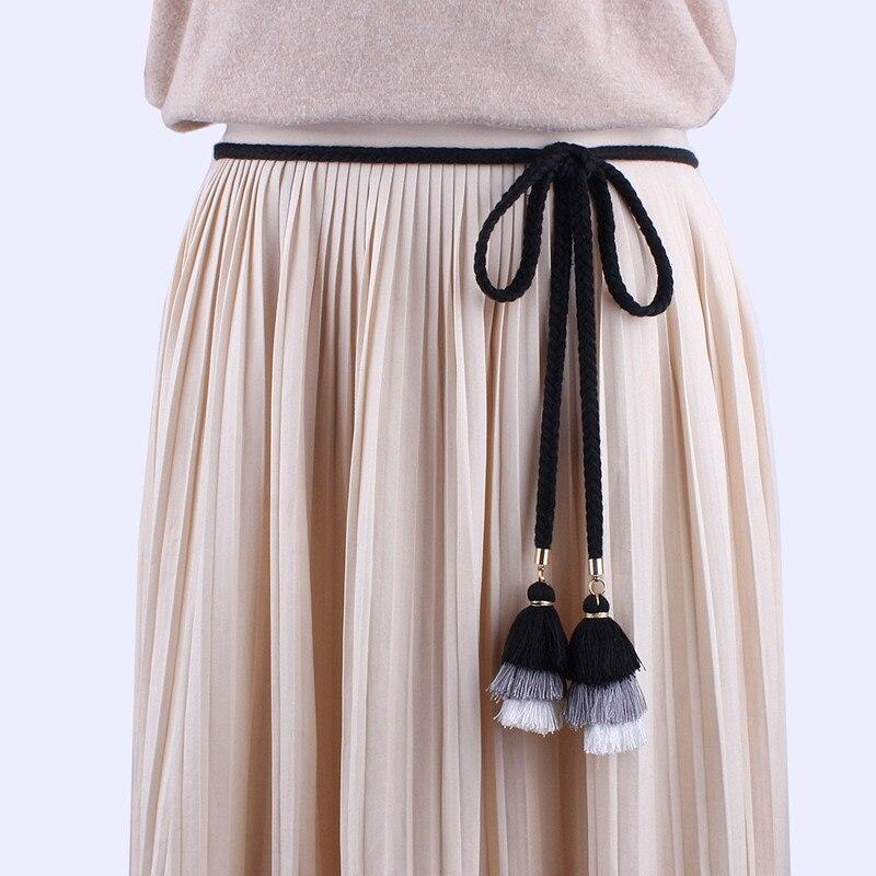 Ceinture en Macramé avec Pampilles Chic Esprit Macramé