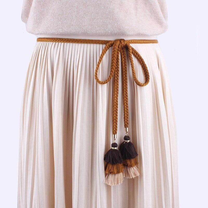 Ceinture en Macramé avec Pampilles Chic Esprit Macramé