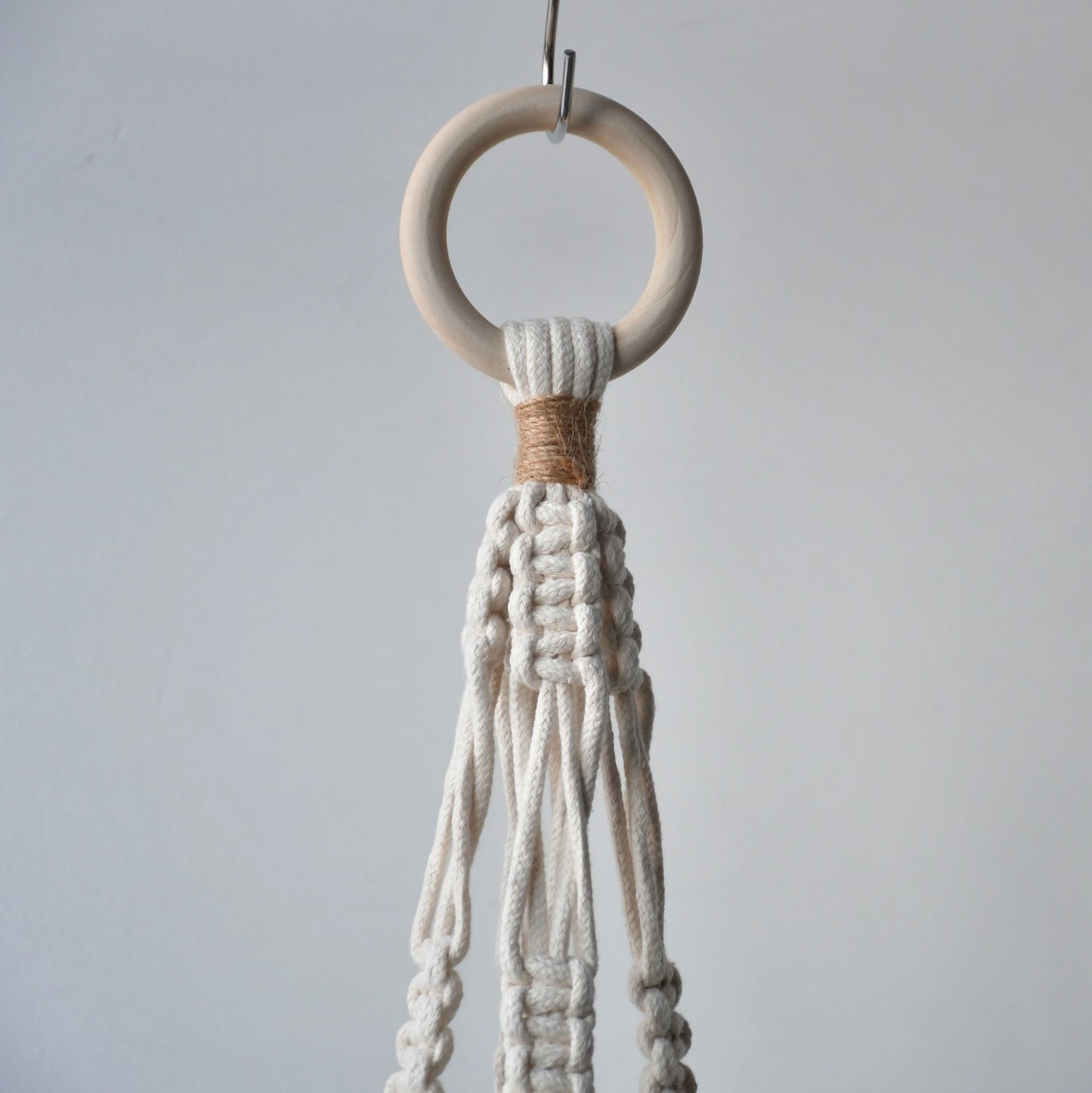 Cintre Macramé Chic pour Plantes Esprit Macramé