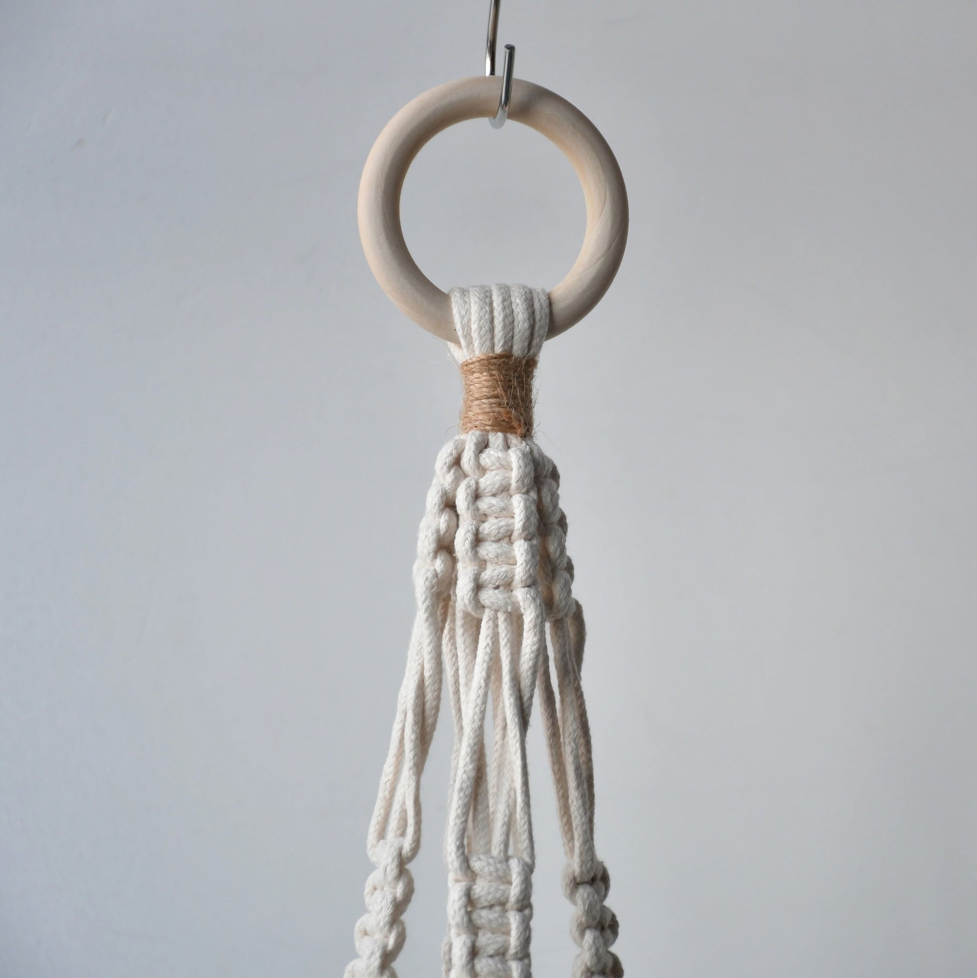 Cintre Macramé Chic pour Plantes Esprit Macramé