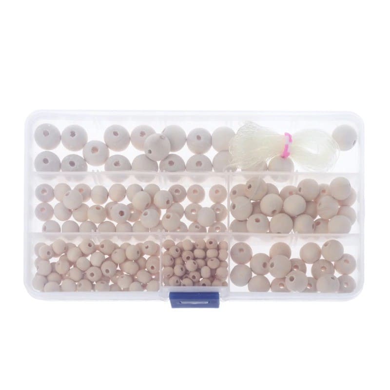 Coffret Créatif de Perles en Bois Macramé Esprit Macramé