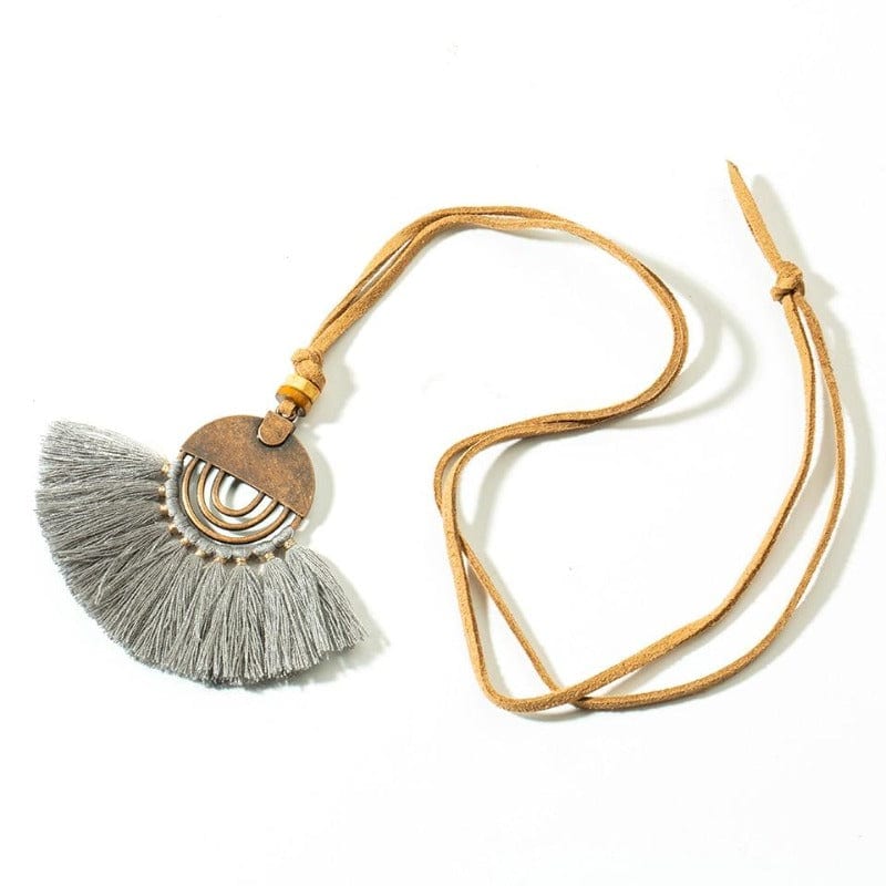 Collier Bohème en Macramé Éclatant Esprit Macramé