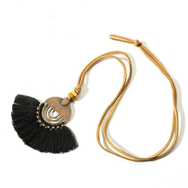 Collier Bohème en Macramé Éclatant Esprit Macramé
