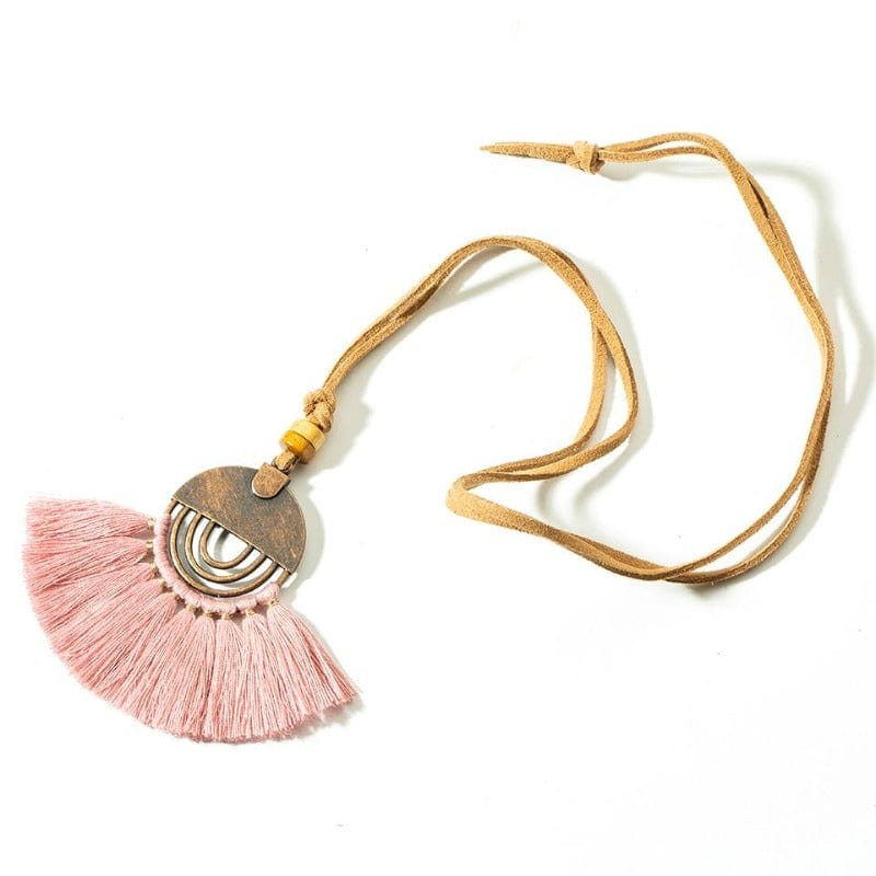 Collier Bohème en Macramé Éclatant Esprit Macramé