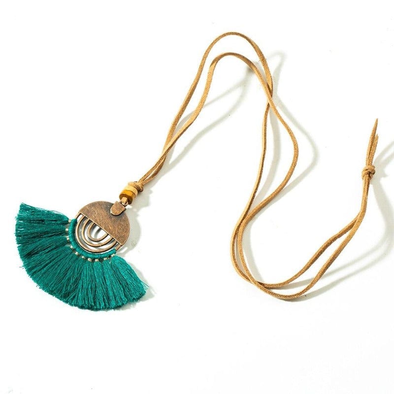 Collier Bohème en Macramé Éclatant Esprit Macramé