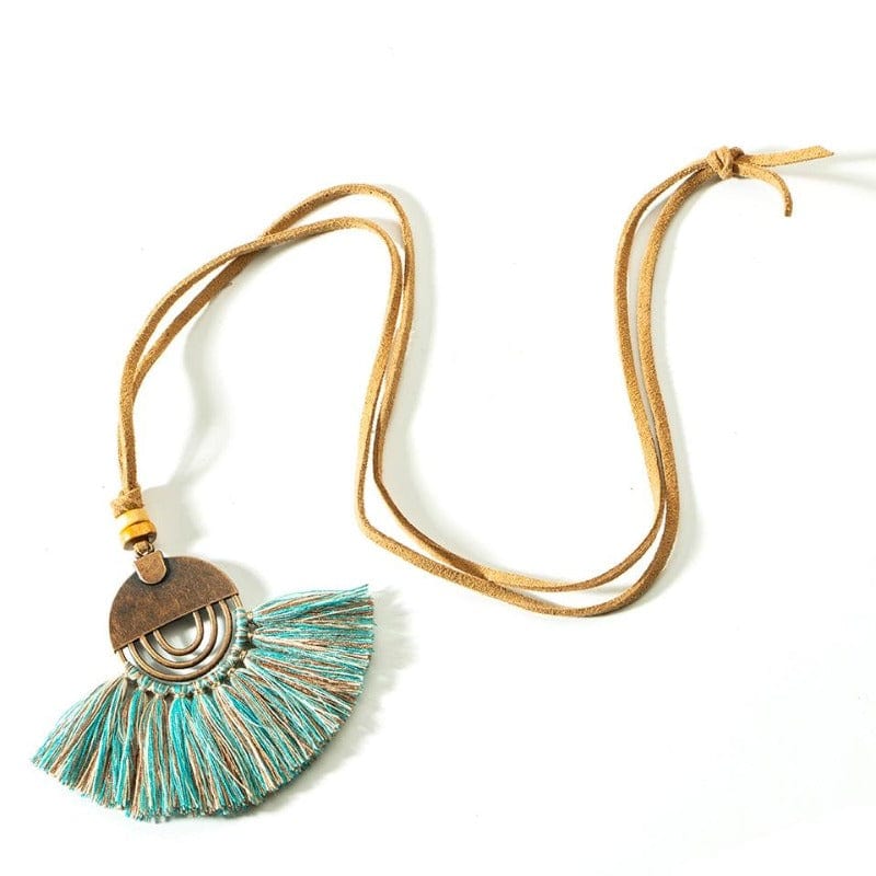 Collier Bohème en Macramé Éclatant Esprit Macramé
