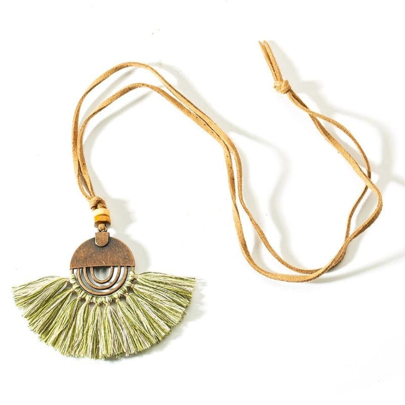Collier Bohème en Macramé Éclatant Esprit Macramé