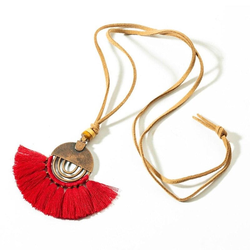 Collier Bohème en Macramé Éclatant Esprit Macramé