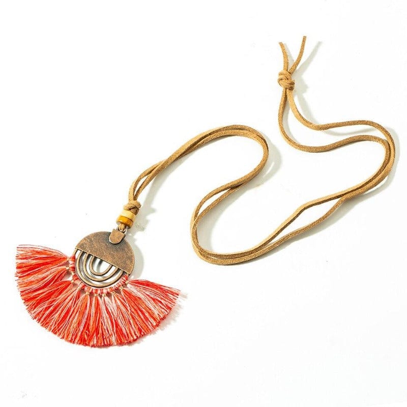 Collier Bohème en Macramé Éclatant Esprit Macramé