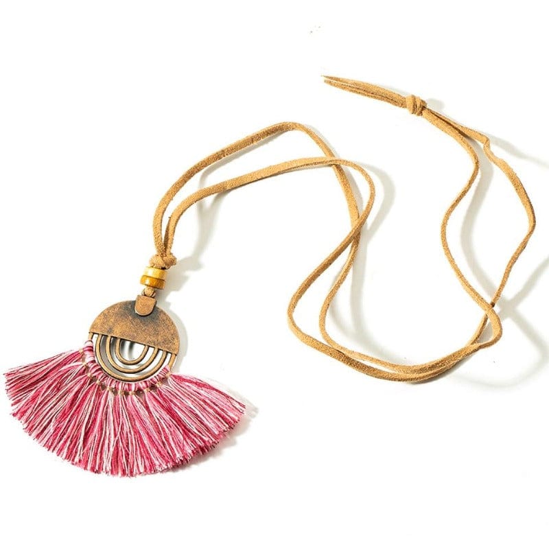 Collier Bohème en Macramé Éclatant Esprit Macramé