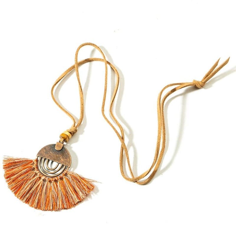 Collier Bohème en Macramé Éclatant Esprit Macramé