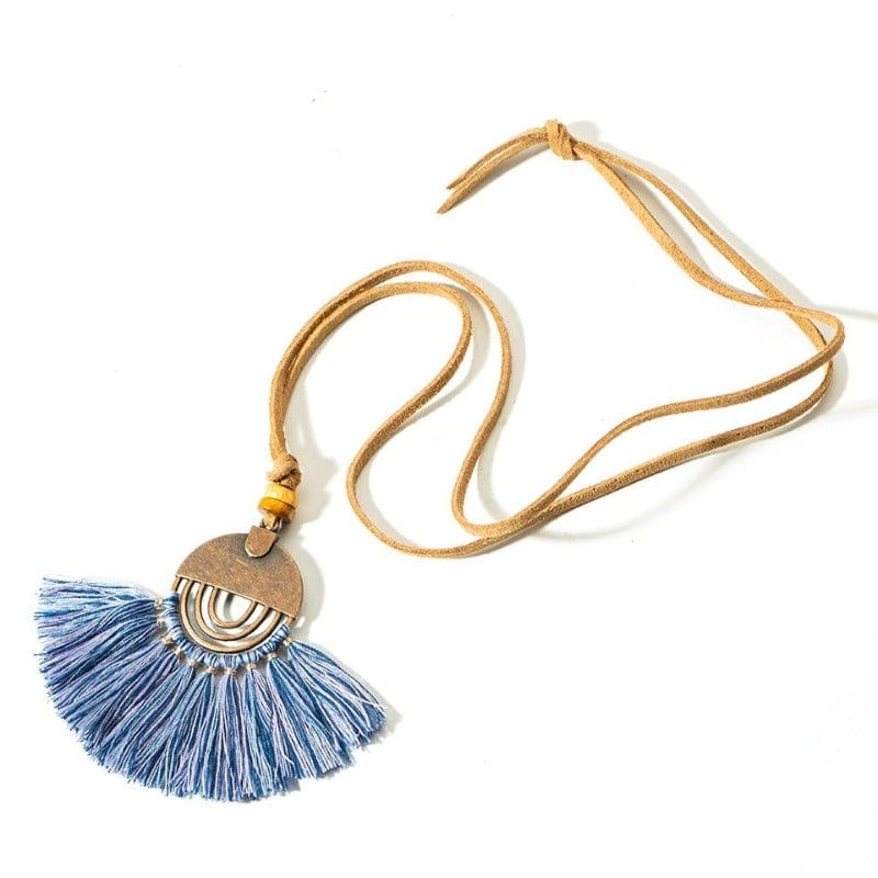 Collier Bohème en Macramé Éclatant Esprit Macramé