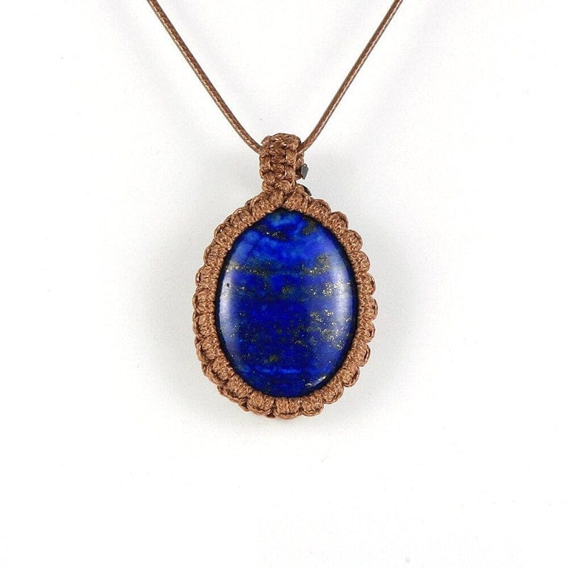 Collier Macramé Éclat de Pierre Esprit Macramé